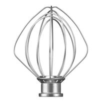 Elektrinio maišytuvo nerūdijančio plieno plakiklio antgalis Pakeitimas KitchenAid K45WW maišymui, plakimui, plakimui ir maišymui 1