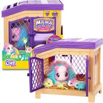 Interaktyvi jūrų kiaulytė su jaunikliais „Rainbow Mama Surprise”, Little Live Pets
