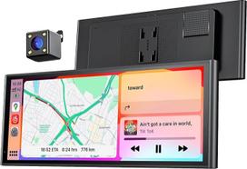 "Krunia" 9,26 colių belaidis nešiojamasis "Apple CarPlay" ir "Android Car" ekranas, OTA atnaujinimai, galinio vaizdo kamera, "Mirror Link", "Bluetooth 5.0", valdymas balsu, GPS navigacija, FM