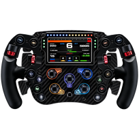 SIMAGIC Wheel FX Pro FX Steering Wheel with Color Screen Full Carbon Fiber, Six Paddles, QR50 Included