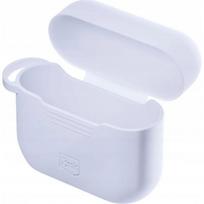 3MK Silikoninis dėklas „AirPods“, baltas