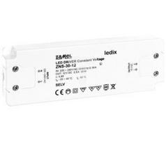 Maitinimo šaltinis Zamel Zasilacz LED slim 12V DC 30W ZNS-30-12