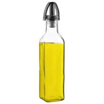 Stiklinis butelis aliejui arba actui su dozatoriumi 250 ml