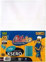 Baltas A4 formato popierius, 100 lapų, 80g/m², Pastello