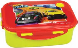Dėžutė maistui Hot Wheels, skirta mikrobangų krosnelei, 18x13x6cm
