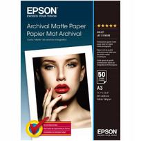 Epson Archival Matte A3 popierius, 189g, 50 lapų