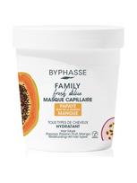 BYPHASSE Drėkinamoji plaukų kaukė su papajų, pasiflorų ir mangų ekstraktais, 250 ml