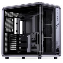 Jonsplus BO400CG PC Case, Mid Tower, ATX, Tempered Glass – Gunmetal Grey
