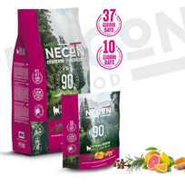 Necon Natural Wellness Adult Cat Steril Low fat sausas pašaras suaugusioms sterilizuotoms katėms su antiena ir ryžiais, mažiau riebus - 10 kg