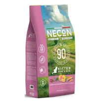 Necon Natural Wellness Kitten sausas pašaras kačiukams su kiauliena ir ryžiais - 1.5 kg