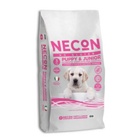 Necon No Gluten Puppy & Junior sausas pašaras šuniukams be gliuteno - 12 kg