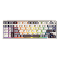 ROYAL KLUDGE L98 Sandalwood Brown, Cream Switch, US