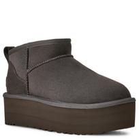 Pašiltinti aulinukai moterims, Pilka, Classic Ultra Mini Platform