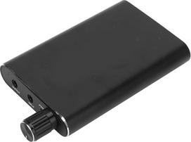 ciciglow Nešiojamasis ausinių stiprintuvas, HiFi ausinių stiprintuvas, triukšmo santykis > 100 DB, su įkraunama 600 mAh baterija, 2 lygių stiprinimo jungikliu