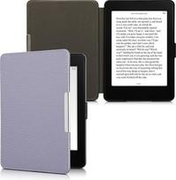kwmobile dėklas, suderinamas su "Amazon Kindle Paperwhite" - nailoninis elektroninės skaityklės apsauginis dėklas (skirtas modeliams iki 2017 m.) - levandų spalvos