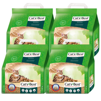 JRS Cats Best Sensitive (Green Power) kačių kraikas 4x8L