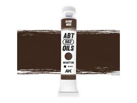 ABT 502 OILS - Dark mud, Aliejiniai dažai, AKABT130