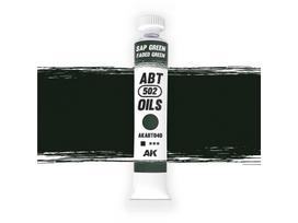 ABT 502 OILS - Sap green / Faded green , Aliejiniai dažai, AKABT040