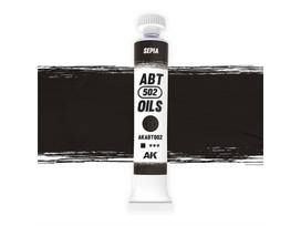 ABT 502 OILS - Sepia, Aliejiniai dažai, AKABT002