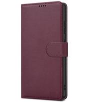 Raudonas atverčiamas dėklas Xiaomi Redmi 15C 4G telefonui "Fancy Wallet"