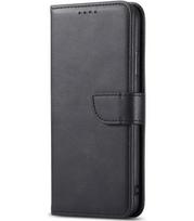 Juodas atverčiamas dėklas Xiaomi Redmi Note 13 Pro 4G / Poco M6 Pro 4G telefonui "Wallet Case"
