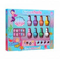 Mermaid Super Nails Set Nagų priežiūros rinkinys vaikams Mermaid