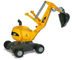Vaikiškas važinėjamas ekskavatorius Rolly Toys RollyDigger CAT