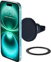 "iOttie Velox" magnetinis automobilinis laikiklis oro angai, suderinamas su "MagSafe" "iPhone", įskaitant "iPhone 12", "iPhone 13", "iPhone 12/13 Mini", "Pro", "Pro Max", juodas, MGSFIO102