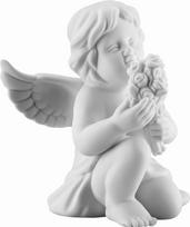 Rosenthal Figūrėlė Classic angelas su gėlėmis vidutinio dydžio
