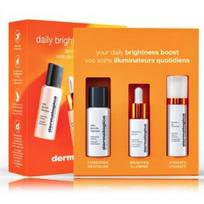 Dermalogica Daily Brightness Boosters švytėjimo suteikiantis rinkinys veidui (prausiklis 30 ml. + serumas 10 ml. + gelis 15 ml.) - 1 vnt.
