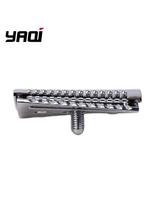 YAQI Men's Double-Edged Slant Safety Razor Head Replacement Aggressive Chrome Color Accessory