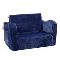 Sulankstoma vaikiška sofa, mėlyna