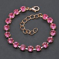 Apyrankė moterims DiamondSky „Classic III (Rose)“ su Swarovski kristalais