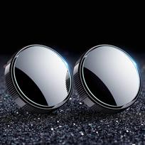 Hakona Papildomas Veidrodėlis, Automobilio Šoninis Veidrodėlis, Siurbtuko Tipas, Mini Apvalus Automobilio Akloji Zona 52mmX10mm sidabras