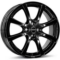 Ratlankis BORBET R17x7 4x108 ET 25 CB 65 (Black Glossy) (620 kg)