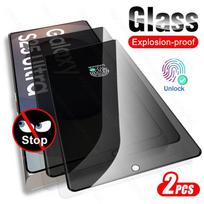 S25Ultra Stiklas 2 vnt. Anti-Spy ekrano apsauga, skirta Samsung Galaxy S25 Ultra S 25 Edge Plus S25+ 5G 9H grūdintas stiklas Privatumo plėvelė For Samsung S25 juoda