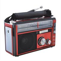 Didelio jautrumo retro nešiojamas belaidis „Bluetooth“ radijo imtuvas, trijų juostų radijas, TF kortelė / USB MP3 skaitmeninis grotuvas, FM žymeklis juoda