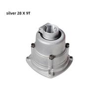 Clutch Drum Connecter Square 4T 9T Spline Drive Housing Accessory Part For 143R 543R G45 Strimmer Trimmer Brush Cutter Lawn Mowe