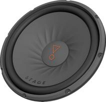 "JBL Stage 122D" - automobilinis žemų dažnių garsiakalbis - 1000 W "Harman Kardon" automobilinės HiFi garso sistemos žemų dažnių garsiakalbis su dviguba 4 omų rite - 30 cm | 12 colių žemų dažnių garsiakalbis, juodas