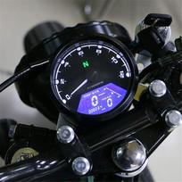 HANSWD LCD Skaitmeninis Spidometras Tachometras Ridos Matuoklis 4 Taktų 1/2/4 Cilindrų Motociklui su MPH/KMH124MPH/199kg Laikas 12000aps/min
