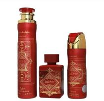 Lattafa Badee Al Oud Sublime Vyrų Dovanų Rinkinys EDP 100 ml + Dezodorantas 200 ml + Oro Gaiviklis 300 ml