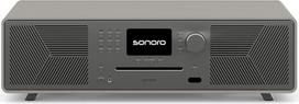 "sonoro Meisterstück" (2 kartos) kompaktiška sistema su CD grotuvu, "Bluetooth" ir internetiniu radiju ("Airplay", "Chromecast", "Spotify", "Tidal", FM, DAB+, USB) Smėlio akmuo
