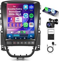4G+64G Wireless Carplay Android 13 automobilinis radijas Opel Astra J Buick Excelle XT GT 2006-2016 m.