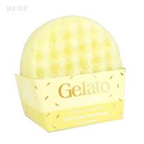 Kūno kempinė ledų ragelis prisotinta kūno sviestu „Vaniliniai ledai“, 200 g