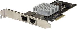 STARTECH.COM Dual Port 10G PCIe Network Adapter Card - Intel-X550AT 10GBASE-T & NBASE-T PCI Express Network Interface Adapter | ST10GPEXNDPI | 0065030874502