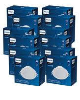 Įleidžiama LED panelė PHILIPS MESON, 5.5 W, 4000 K, 550 lm, ø9 cm, 12 vnt.