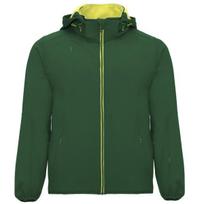 Dvivietė sportinė softshell striukė vyrams SIBERIA, butelių žalia