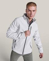 Softshell striukė vyrams ANTARTIDA, perlamutrinė balta