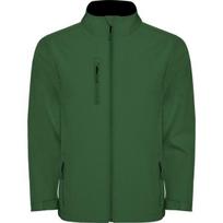 Dvisluoksnė softshell striukė vyrams NEBRASKA, butelių žalia