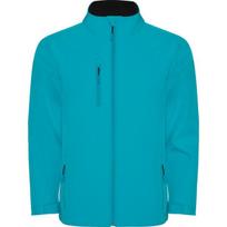 Dviejų sluoksnių softshell vaikams NEBRASKA, akvamarinas
